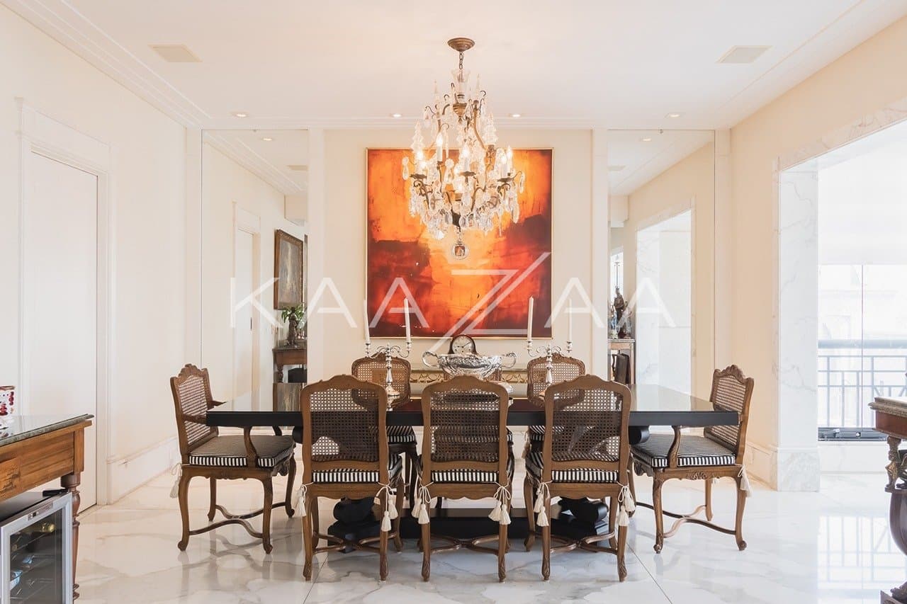 Clássico e elegante, um apartamento único no Itaim Bibi. - Foto 9